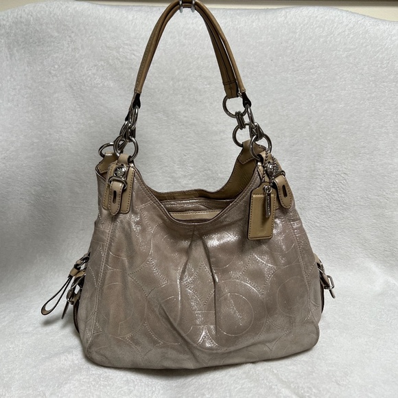 Maggie Coach Leather Purse - Picture 1 of 6